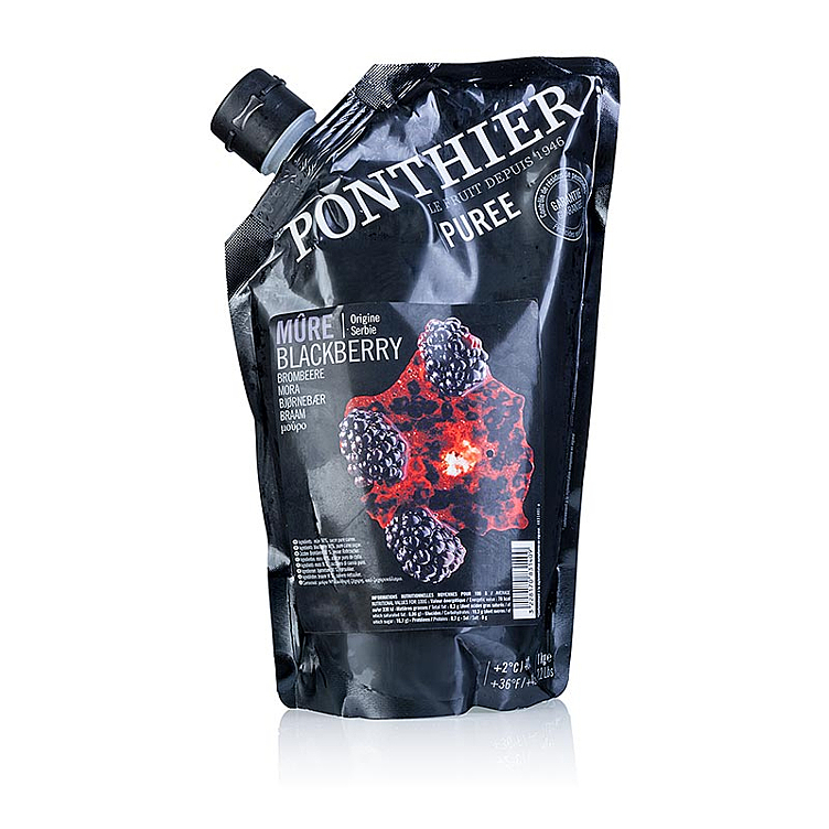 Ponthier fruktpure bjørnebær   6x1kg