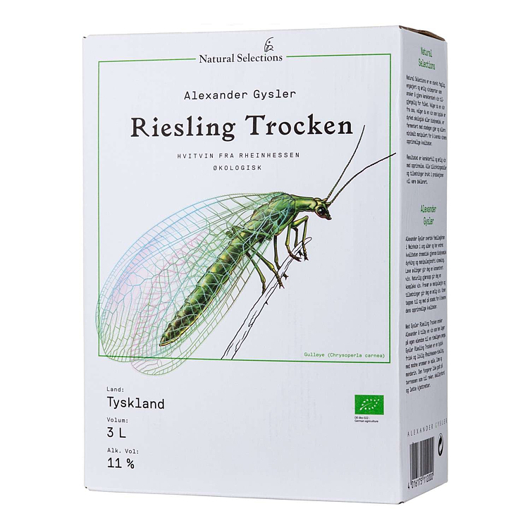 Gysler riesling trocken   11%   3l