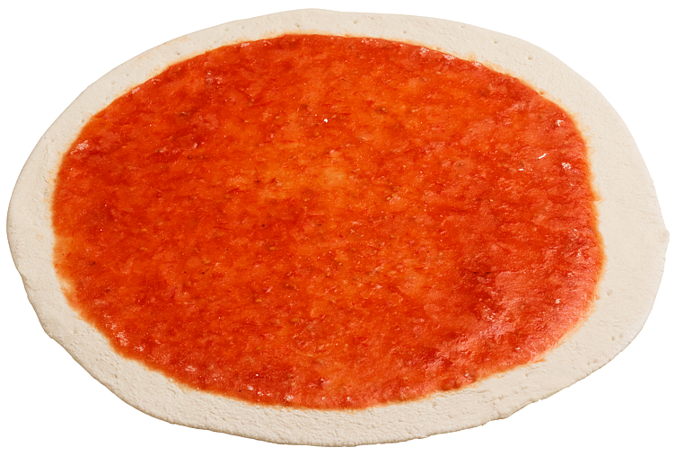 Amerikansk pizzabunn rå 30cm med saus   20x380g