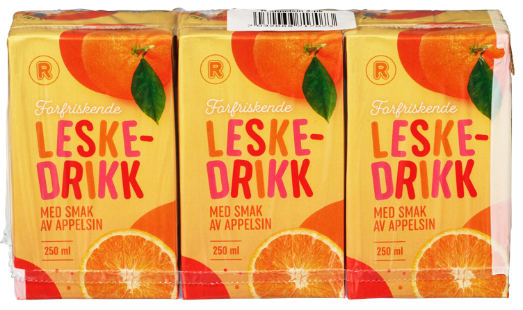 Min appelsin 3x250ml