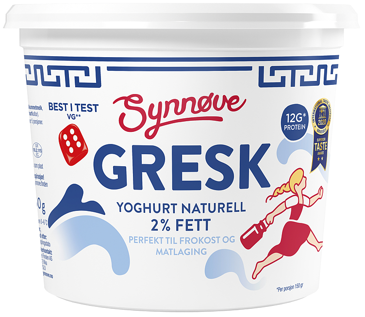 Greek yogurt natural   750g
