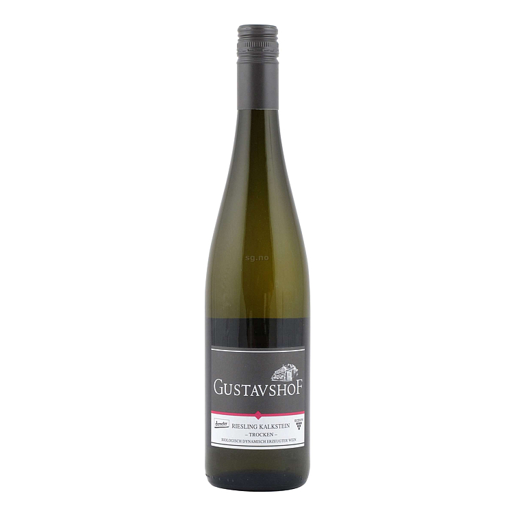 Gustavshof kalkstein riesling trocken  11,5%  75cl