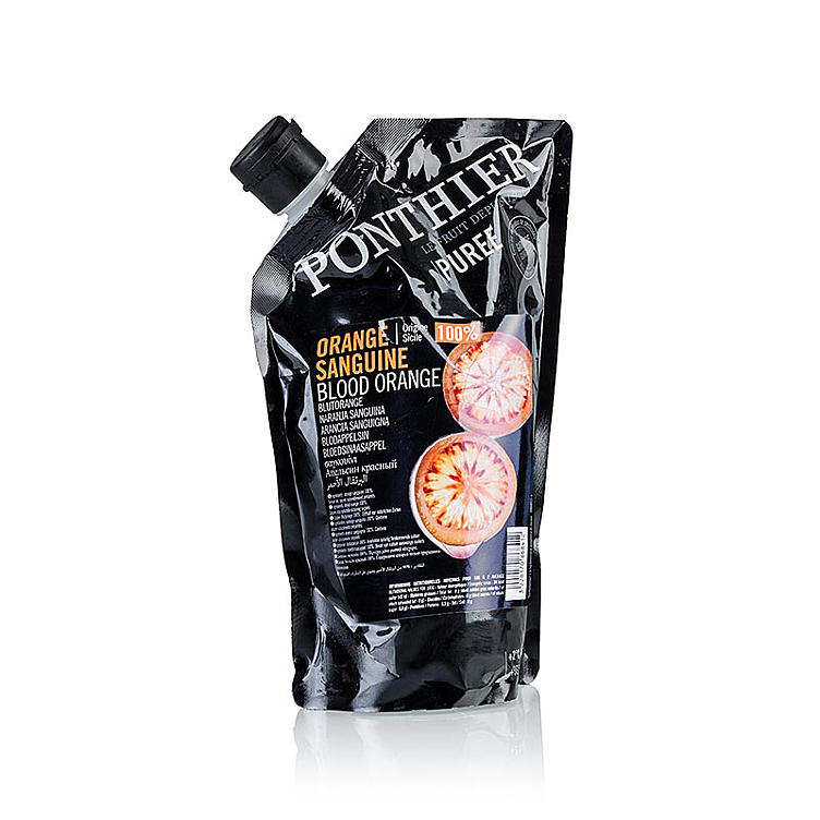 Ponthier fruktpure appelsin rød  6x1kg