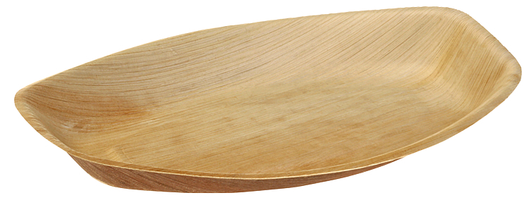Palmebladsfat 29,5x19,5cm naturesse  25stk