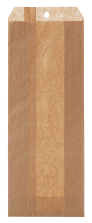 Brødpose brun 155x80x390mm fsc  2500stk