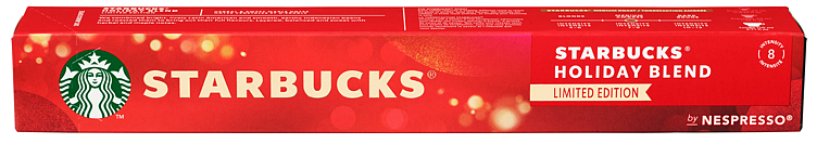 Starbucks holiday blend   10x57g