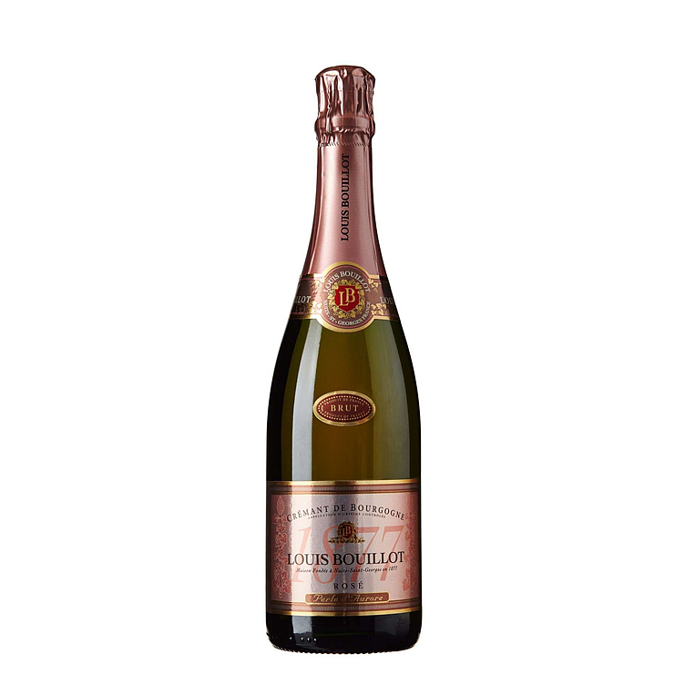 Louis bouillot crémant de bourg perle daurore rosé  12% 75cl