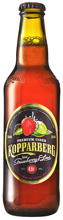 Kopparberg strawberry cider   4,5%   24x33cl