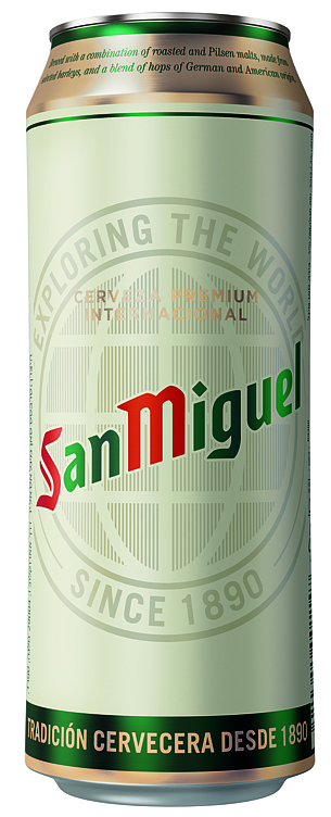 San miguel  4,5%  24x50cl