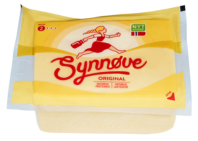 Synnøve yellow cheese 900-1100g   kg