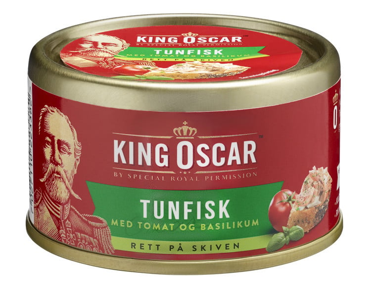 Tunfisk tomat & basilikum   85g