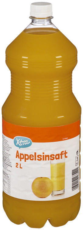 X-tra appelsinsaft 1+4   2l