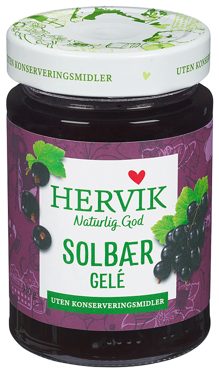 Black currant jam  330g