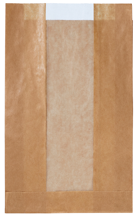 Bakepose brun 1kg m/papirvindu  155/45x230mm  1000stk