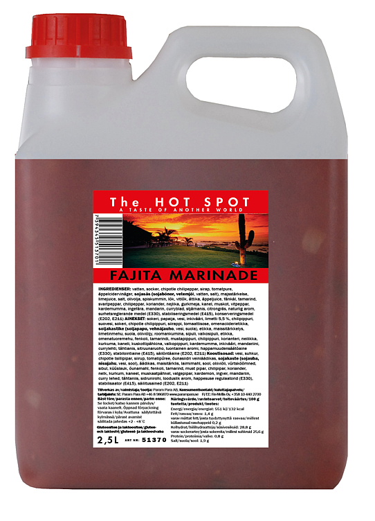 Fajita marinade   2,5l