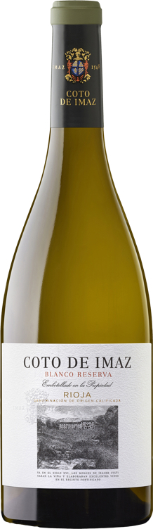 Coto de imaz reserva blanco   12%   75cl