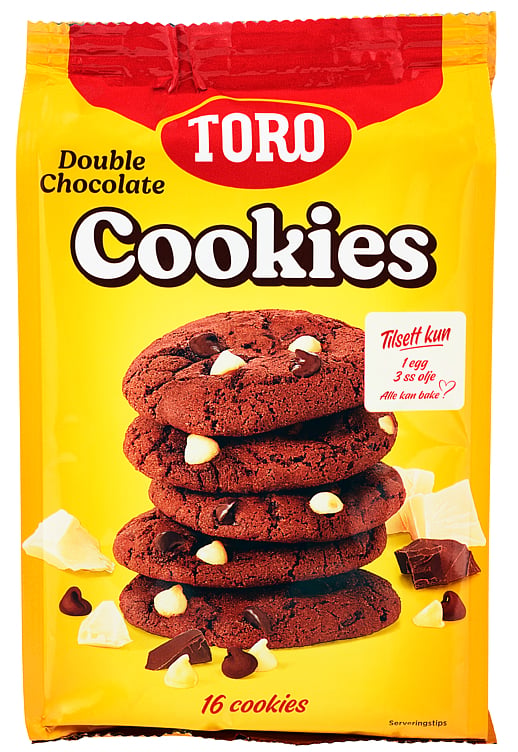 Cookies double chocolate  286g
