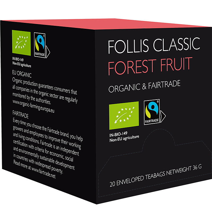 Forest fruit tea økologisk & fairtrade  20stk