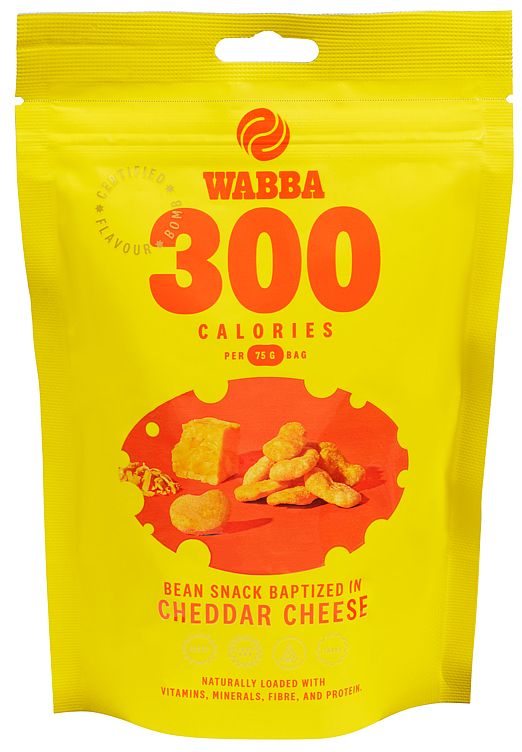 Wabba bean vegan cheddar cheese  75g