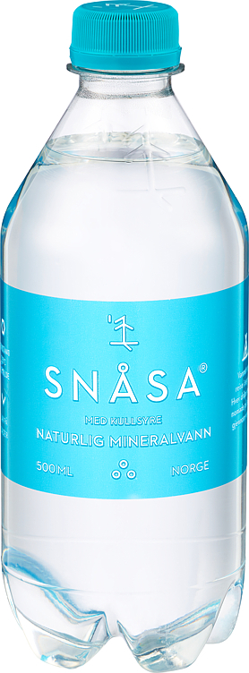 Snåsa naturlig mineralvann kullsyre   12x0,5l