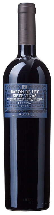 Baron de ley 7 vinas reserva   14,5%   75cl