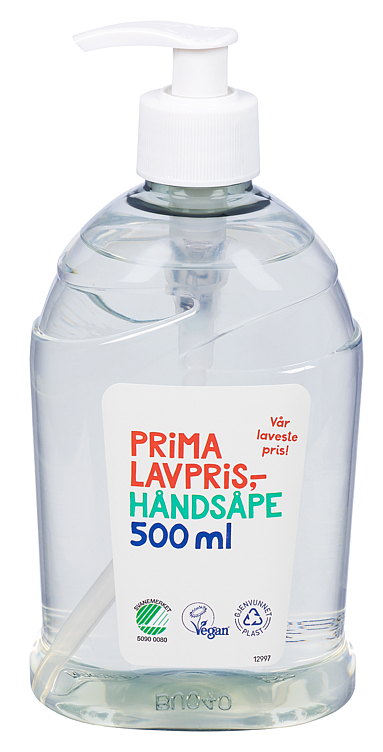 Håndsåpe m/pumpe   500ml