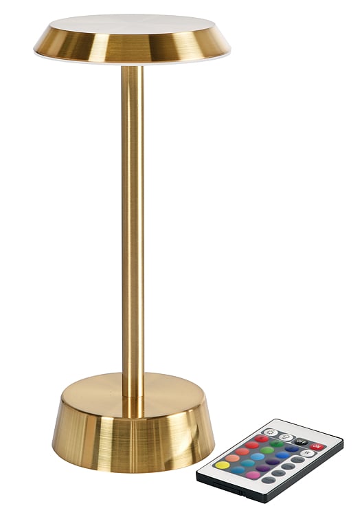 Led lamp wireless 11,8x26 nour brass  1pce