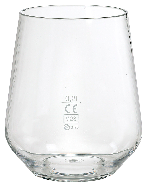 Glass elegance tritan gjenbrukbar 30cl transp  6stk