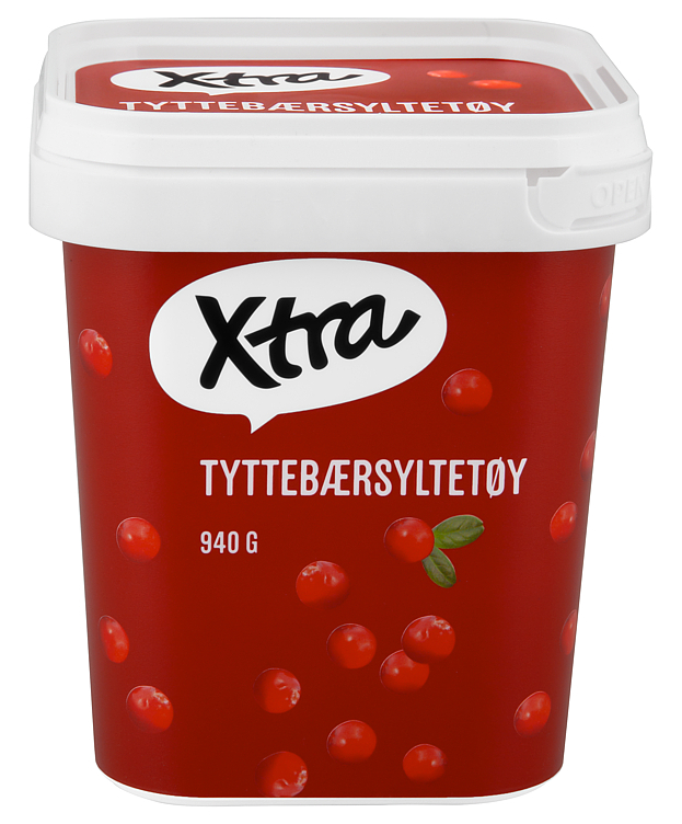 Tyttebærsyltetøy  940g