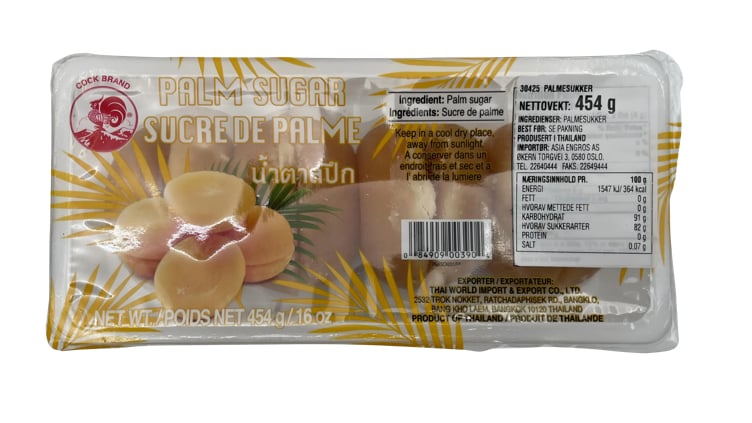 Palmesukker     454g