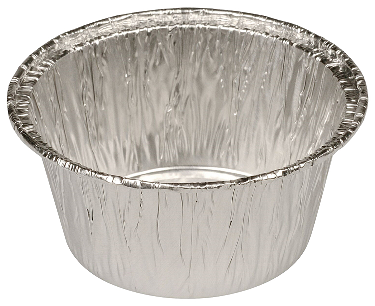 Aluminiumsform cater-line 3,7cm ø8cm 115ml rund  150stk