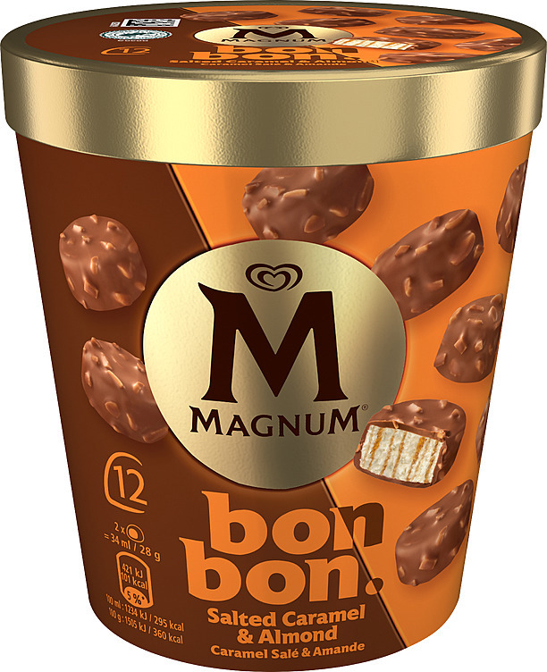 Magnum bonbon salted caramel & almond  204ml