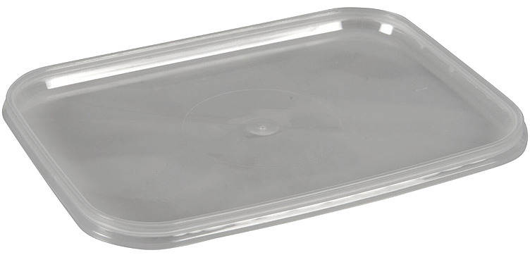 Plastbeger lokk klar pp 12x8,8x4,2cm  2016stk