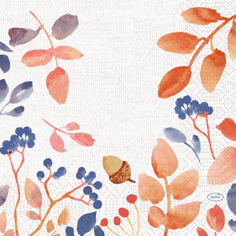 Serviett 3l 33cm autumn gradient  50stk