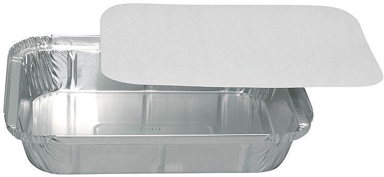 Lokk til aluform 22x17cm - papp/alu  50stk