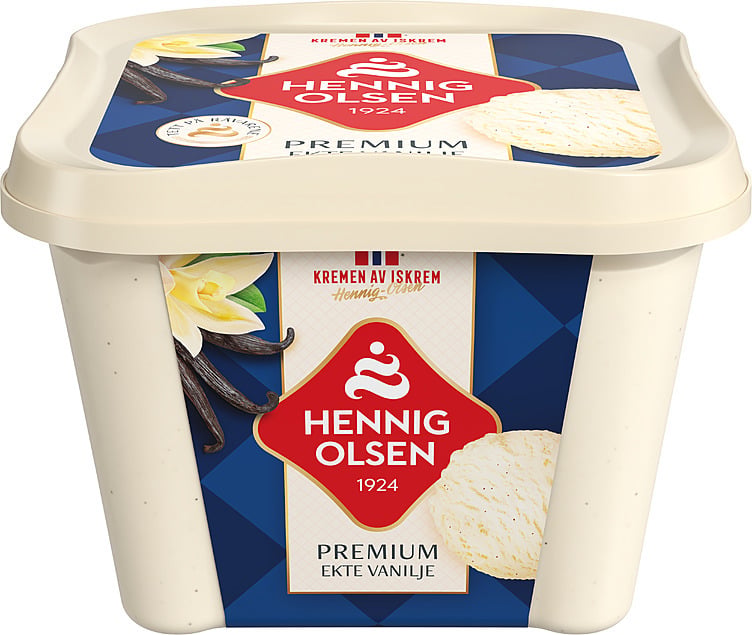 Premium ekte vanilje  0,85l