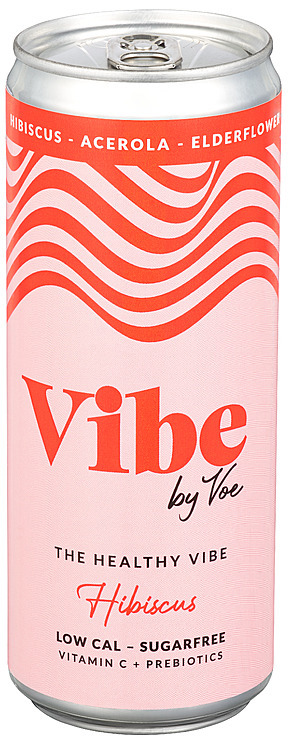 Vibe by voe the healthy vibe hibiscus  24x33cl