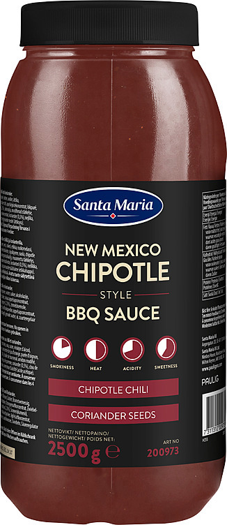 New mexico chipotle style bbq sauce  2500g