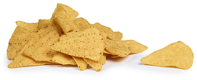 Tortilla chips salt, rund  700g