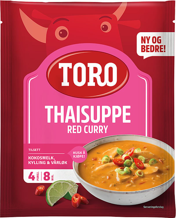 Thai red curry suppe  118g