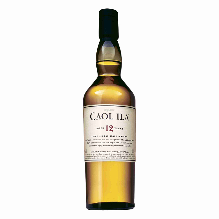 Caol ila 12 years old single malt  43%  70cl