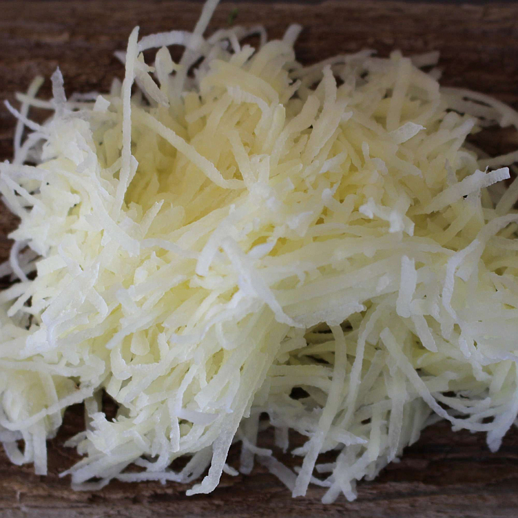 Poteter skrelt raspet 1kg   stk