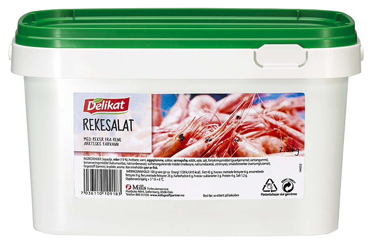 Rekesalat økonomi   2,5kg