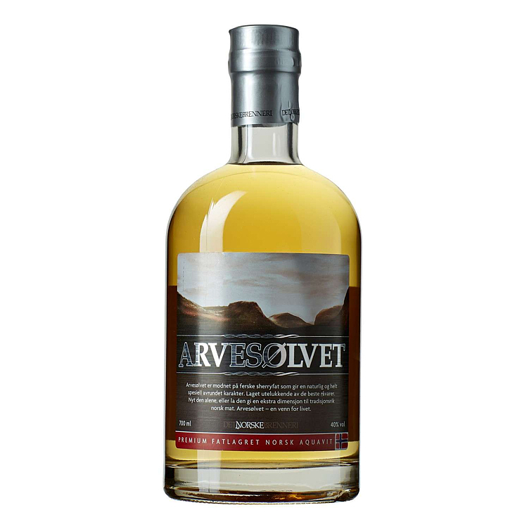 Arvesølvet akevitt  40%  70cl