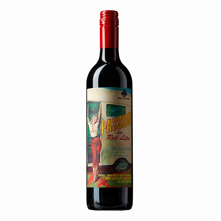 Some young punks passion has red lips  13,9%  75cl