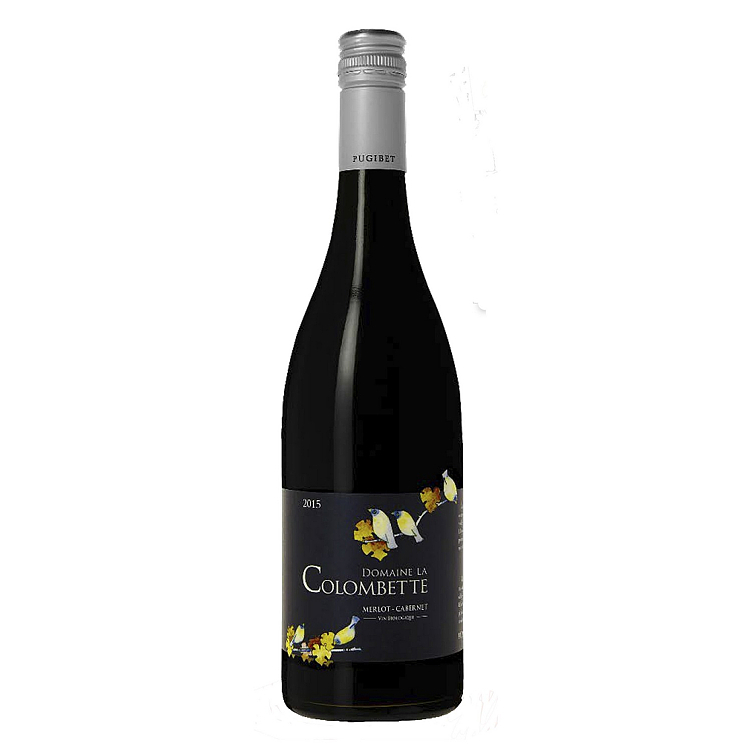 Dom. la colombette merlot cabernet  12,5%  75cl