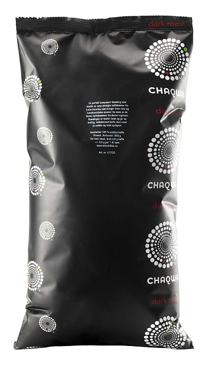 Chaqwa dark roast finely ground    7x1kg