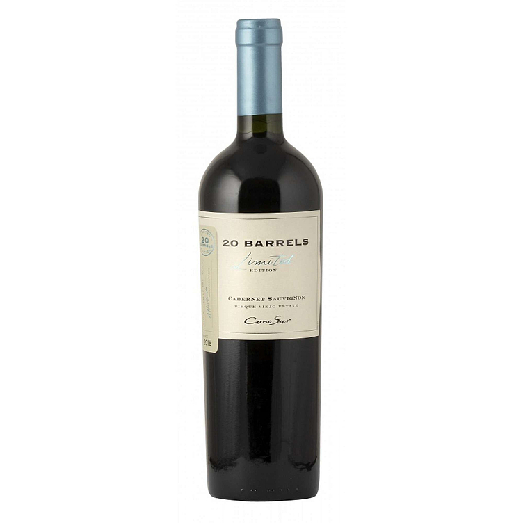 Cono sur 20 barrels cabernet sauvignon   13,5%  75cl
