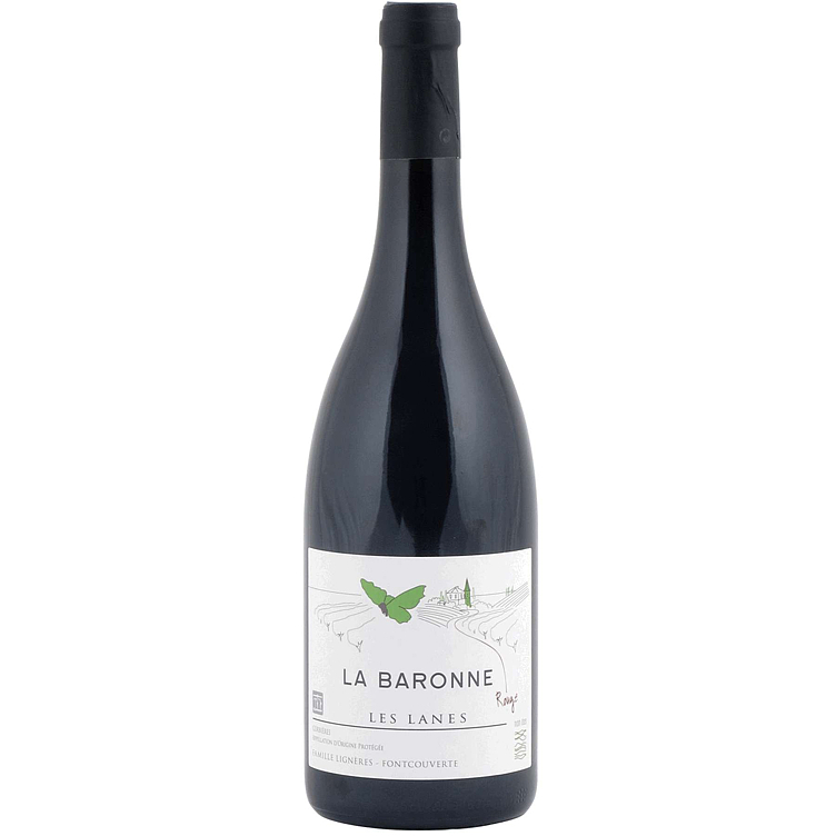 La baronne la lanes rouge  14%  75cl
