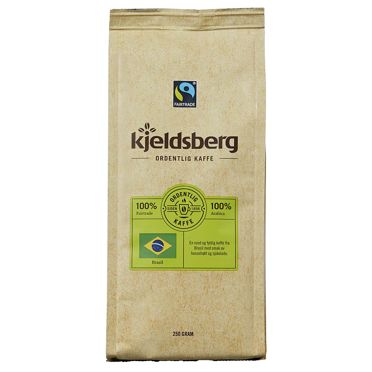 Kaffe brasil finmalt fairtrade    24x250g